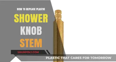 Replacing Plastic Shower Knob Stem: An Easy DIY Guide