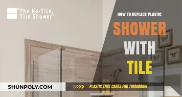 Transforming Your Shower: Plastic to Tile