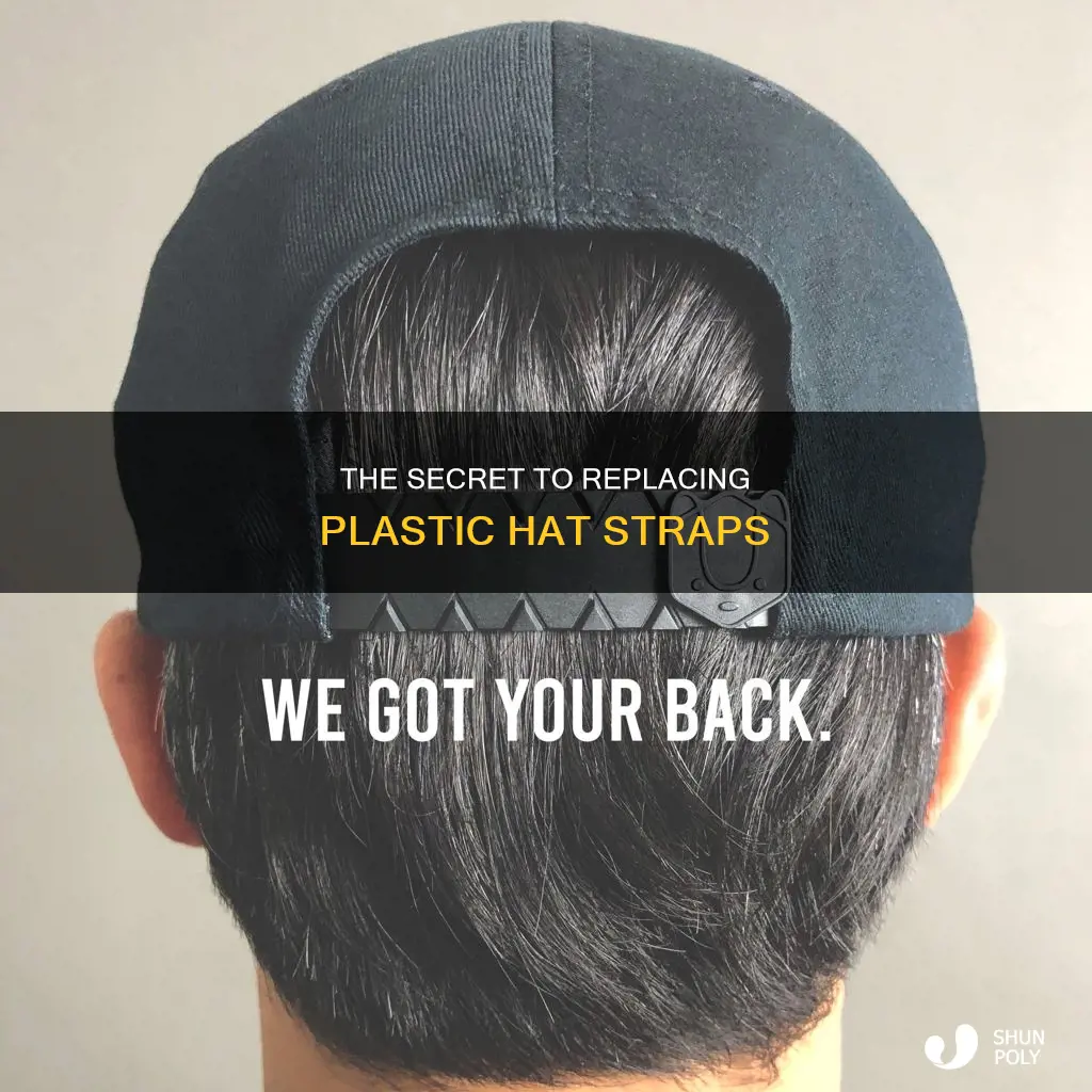how to replace plastic strap on hat