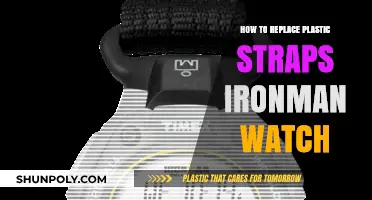 Ironman Watch: Replacing Plastic Straps