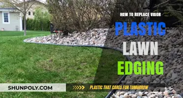 Easy Ways to Replace Vigor Plastic Lawn Edging