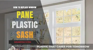 Replacing Window Pane Plastic Sash: A DIY Guide