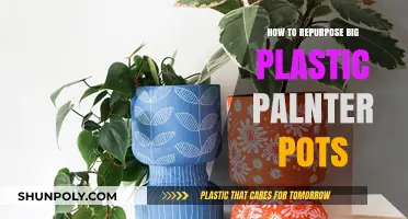 Creative Ways to Repurpose Large Plastic Planter Pots