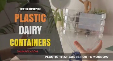 Creative Ways to Repurpose Plastic Dairy Containers