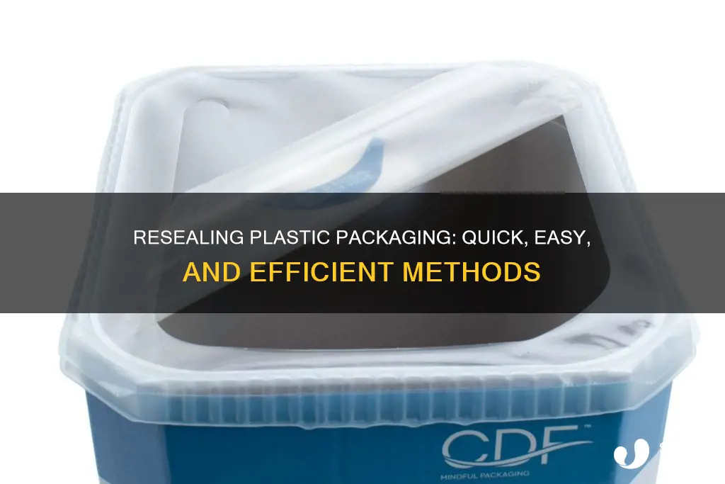 how to reseal a plastic package