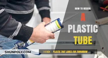 Resealing Plastic Tubes: A Quick Guide to Stop Leaks