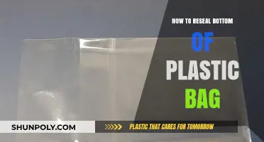 Quick Fix: Resealing the Bottom of Plastic Bags Easily