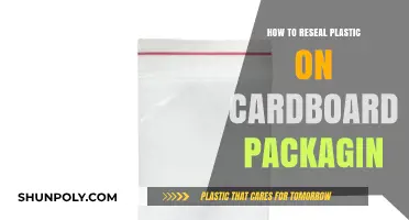 Resealing Plastic on Cardboard Packaging: An Easy Guide