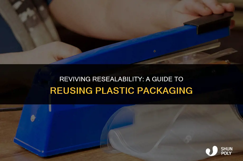 how to reseal plastic package