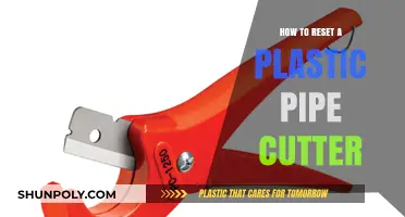 Resetting a Plastic Pipe Cutter: Quick and Easy Guide