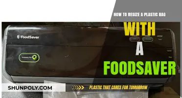 Easy FoodSaver Hack: Resize Plastic Bags for Perfect Food Storage