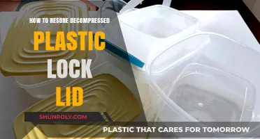 Repairing Plastic Lock Lid: Restore and Reuse