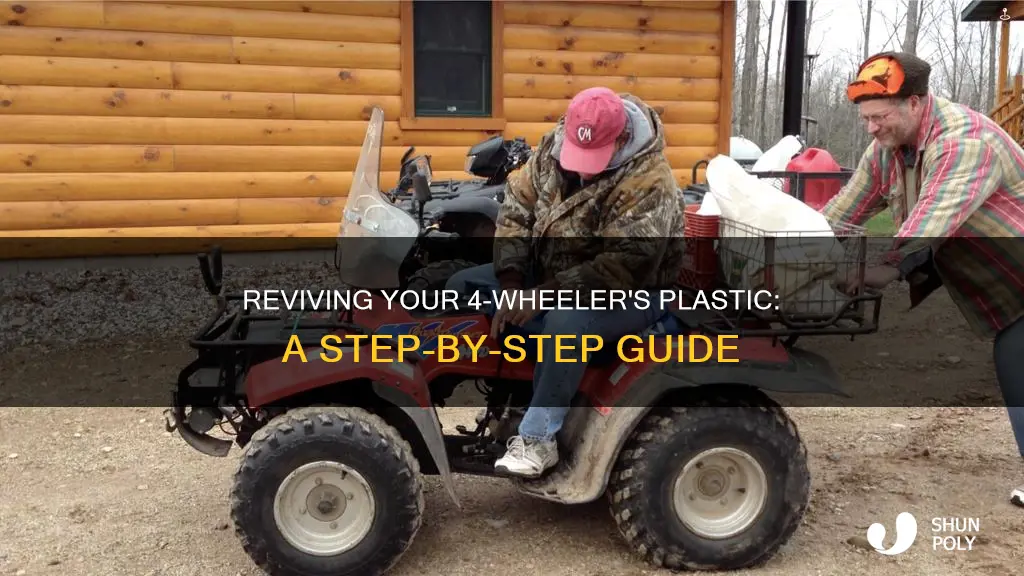 how to restore 4 wheeler plastic