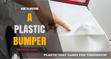 Restore Your Plastic Bumper: Easy DIY Guide