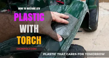 Restoring ATV Plastic: Using a Torch for Quick Fixes