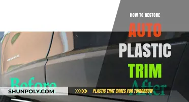 Reviving Auto Plastic Trim: Tips for a Fresh Look