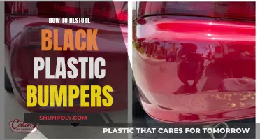 Restoring Black Bumpers: Tips for a Perfect Finish