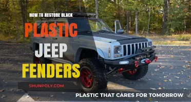 Reviving Jeep Fenders: Restoring Black Plastic to Perfection