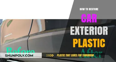 Reviving Car Exterior Plastic: Tips for a New Look