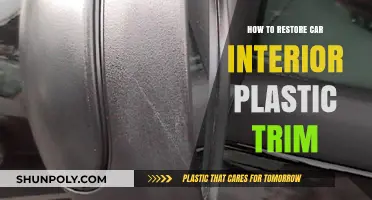 Revive Car Interiors: Plastic Trim Restoration Guide