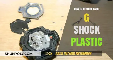 Restoring Casio G-Shock: Reviving Your Plastic Timepiece
