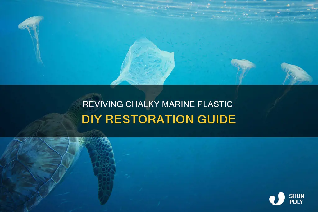 how to restore chalky white marine plastic