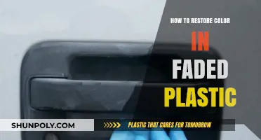 Reviving Faded Plastic: Restoring Color and Shine