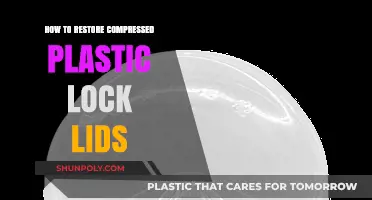 Restoring Compressed Plastic Lock Lids: Easy DIY Tricks
