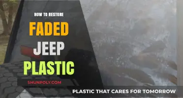 Revive Your Jeep's Faded Plastic: DIY Guide