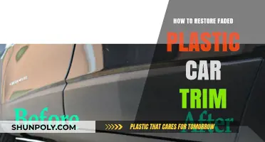 Reviving Car Trim: Restoring Faded Plastic Trim to Perfection