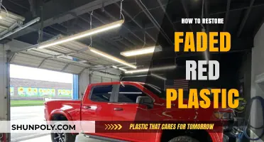 Renewing Faded Red Plastic: A Simple DIY Guide