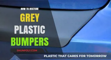 Restore Grey Plastic Bumpers: DIY Guide to Success