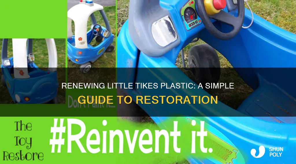 how to restore little tikes plastic