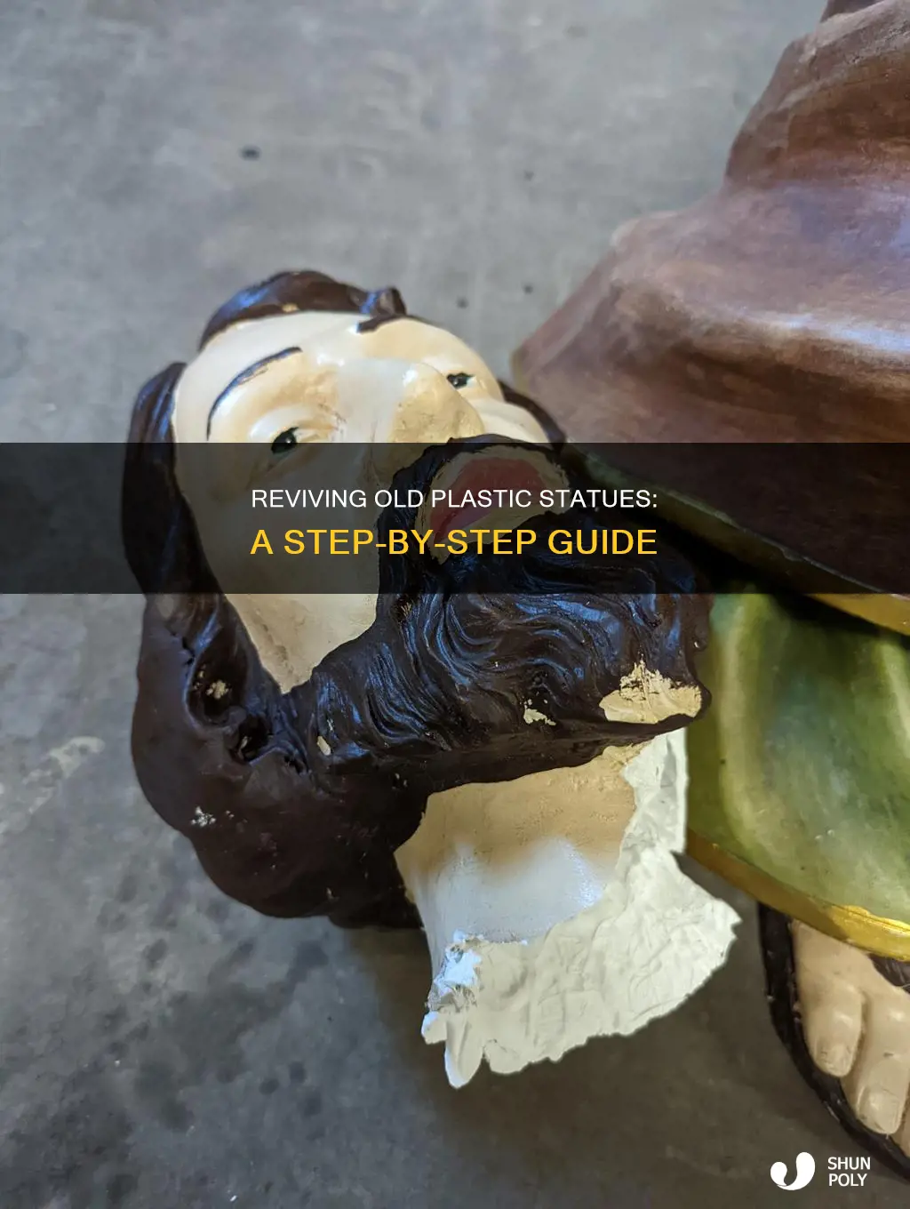 how to restore old plastic statue