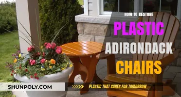 Renewing Plastic Adirondack Chairs: A Step-by-Step Guide