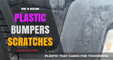 Restore Plastic Bumpers: Erasing Scratches, Reviving Shine