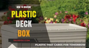 Revamping Your Plastic Deck Box: A Step-by-Step Guide