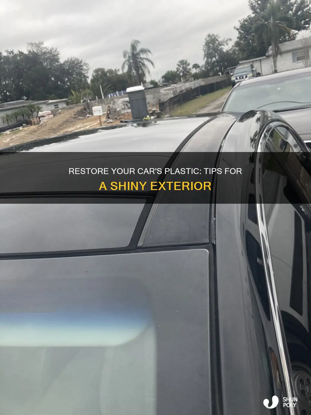 how to restore plastic on cars