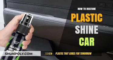 Restore Your Car's Plastic Shine: Tips and Tricks