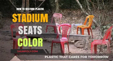 Restoring Plastic Stadium Seats: Reviving Color, Simple Tricks