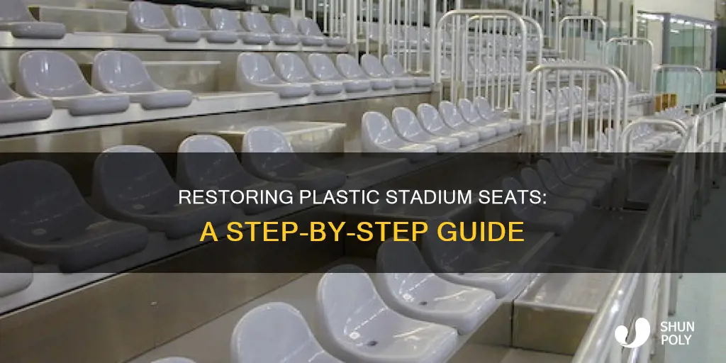 how to restore plastic stadium seats
