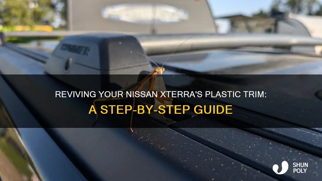 how to restore plastic trim nissan xterra