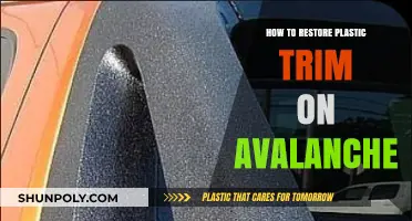 Reviving Your Chevy Avalanche's Plastic Trim: DIY Guide