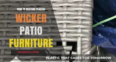 Restore Wicker Patio Furniture: Revive Your Outdoor Space