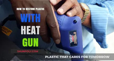 Restoring Plastic: Heat Gun Application Techniques