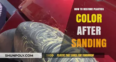 Reviving Faded Plastic: Restoring Color After Sanding