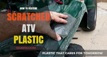 Repairing Scratched ATV Plastic: Easy DIY Restoration