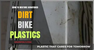 Restoring Scratched Dirt Bike Plastics: DIY Guide