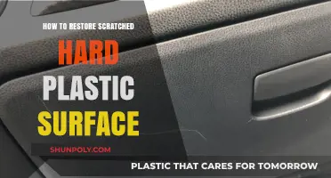 Repairing Scratched Hard Plastic Surfaces: A Comprehensive Guide