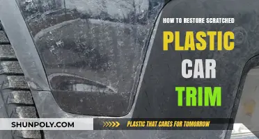 Restoring Scratched Plastic Car Trim: Easy DIY Tricks